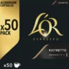 50 capsules compatibles Nespresso* Original Ristretto - L'OR ESPRESSO