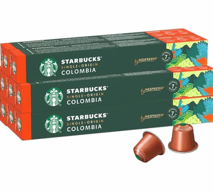 80 capsules compatibles Nespresso* Original Colombia- STARBUCKS