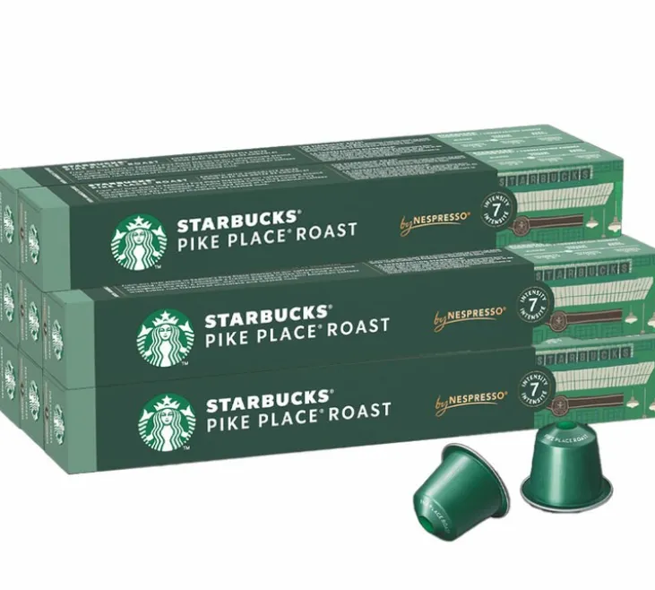 80 capsules compatibles Nespresso* Original Pike Place- STARBUCKS