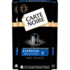 30 capsules compatibles Nespresso* Original Espresso Décaféiné - CARTE NOIRE