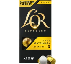 100 capsules compatibles Nespresso* Original Lungo Mattinata - L'OR ESPRESSO
