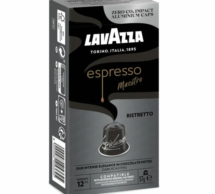 10 capsules compatibles Nespresso* Ristretto - LAVAZZA