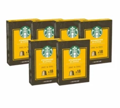108 capsules compatibles Nespresso* Original Blonde Espresso Roast- STARBUCKS