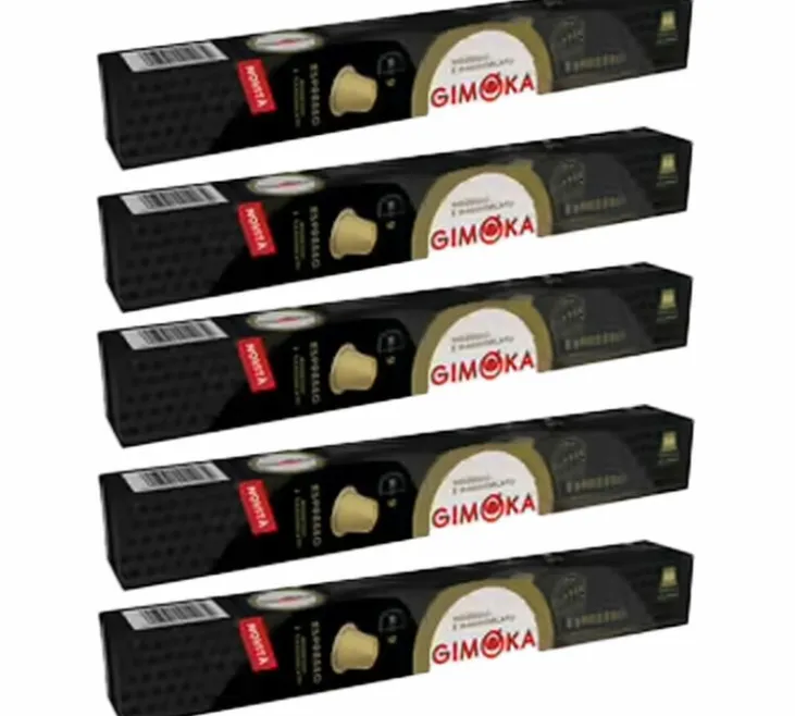 50 capsules compatibles Nespresso* Original Espresso Premium - GIMOKA