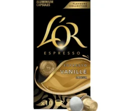 10 capsules compatibles Nespresso* Original Vanille - L'OR ESPRESSO