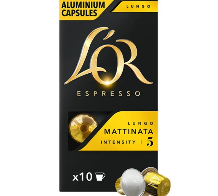 50 capsules compatibles Nespresso* Original Lungo Mattinata - L'OR ESPRESSO