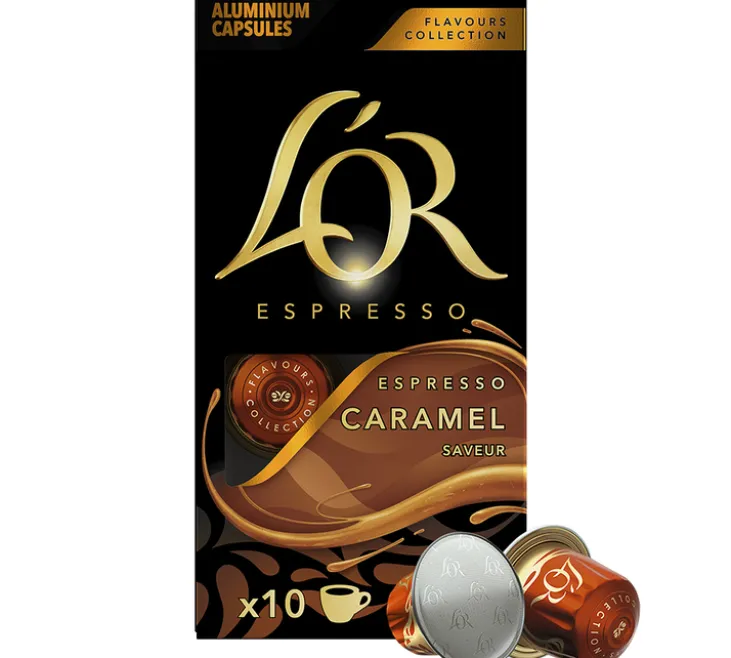 10 capsules compatibles Nespresso* Original Caramel - L'OR ESPRESSO