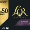 50 capsules compatibles Nespresso* Original Supremo - L'OR ESPRESSO