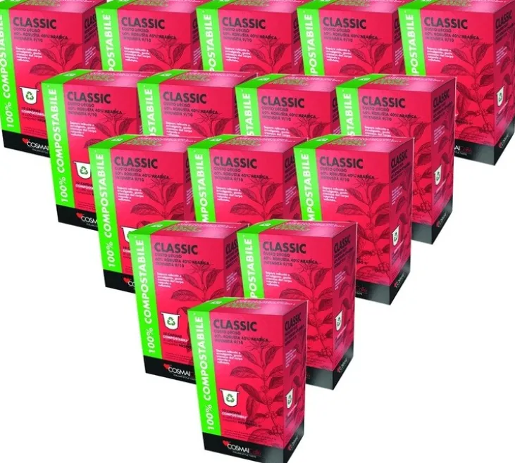 500 capsules compatibles Nespresso* Original Classic - COSMAI CAFFÉ