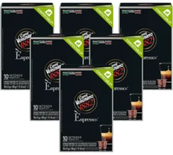 60 capsules compatibles Nespresso* Original Espresso Intenso - CAFFE VERGNANO