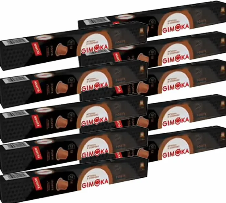100 capsules compatibles Nespresso* Original Forte - GIMOKA