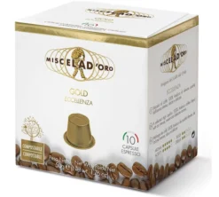 10 capsules compatibles Nespresso* Original Gold Excellence - MISCELA D'ORO
