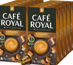 100 capsules compatibles Nespresso* Original Caramel - CAFÉ ROYAL