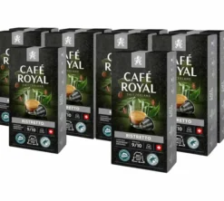 100 capsules compatibles Nespresso* Original Ristretto - CAFÉ ROYAL