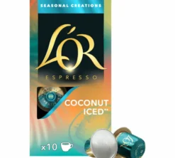 50 capsules compatibles Nespresso* Original Seaonal Creations Coconut Iced - L'OR ESPRESSO