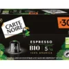 240 capsules compatibles Nespresso* Original Espresso Bio - CARTE NOIRE