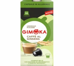 10 capsules compatibles Nespresso* Original Ginseng - GIMOKA
