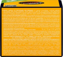 80 Capsules compostables compatibles A Modo Mio Lavazza - CAFFE VERGNANO