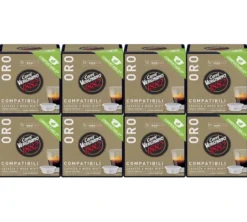 128 Capsules compostables compatibles A Modo Mio Lavazza Oro - CAFFE VERGNANO