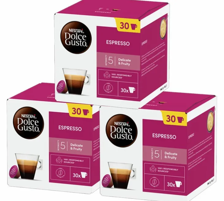 90 capsules Expresso - Nescafé* DOLCE GUSTO*