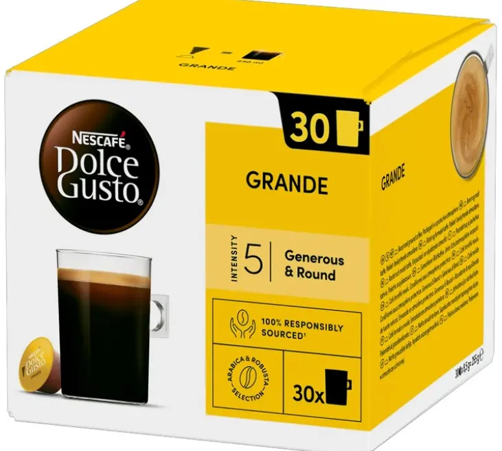 90 capsules Grande - Nescafé* DOLCE GUSTO*