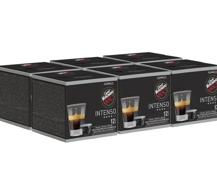 72 Capsules Intenso pour Nescafe® Dolce Gusto® - CAFFE VERGNANO