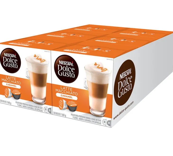 96 capsules Latte Macchiato Caramel - Nescafé* DOLCE GUSTO*