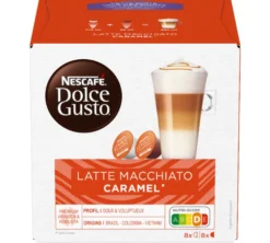 16 capsules Latte Macchiato Caramel - Nescafé* DOLCE GUSTO*