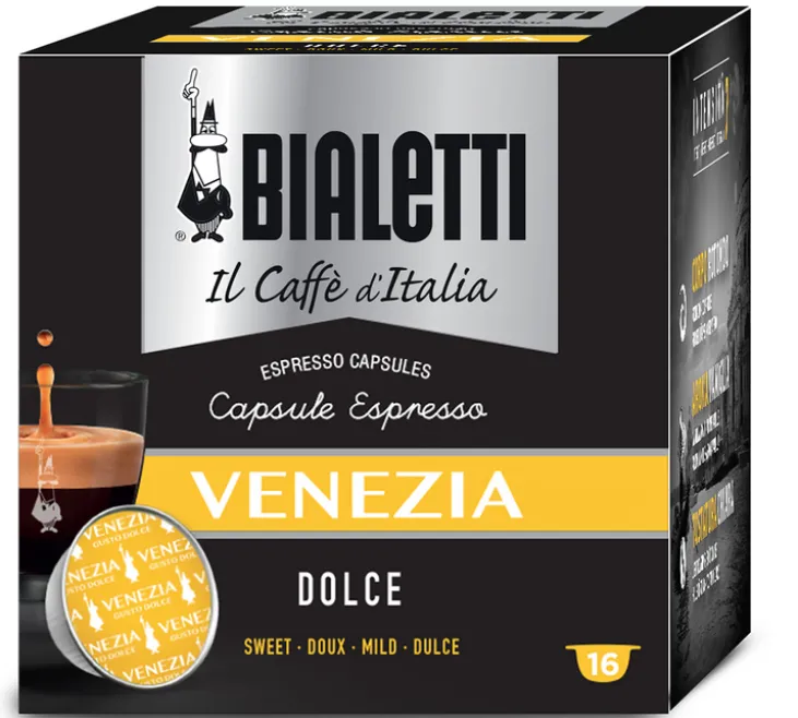 16 Capsules Mokespresso 'Venezia' Arabica/Robusta - BIALETTI