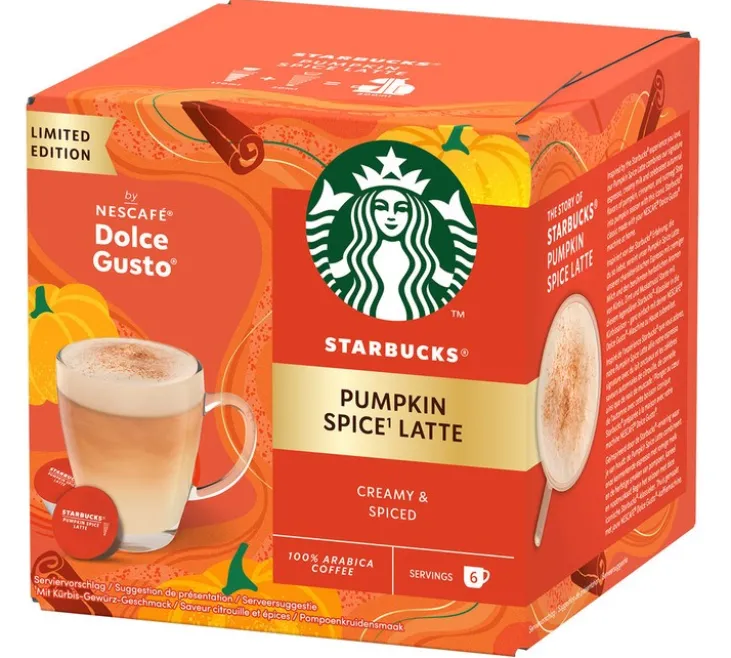 72 capsules Pumpkin Spice Latte - Nescafé* DOLCE GUSTO*