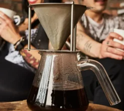 Carafe en verre E&B Lab 800 ml avec couvercle en liège
