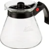 Carafe en verre pour Slow Coffee 30 cl avec poignée en plastique - KALITA