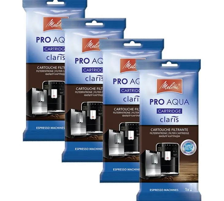 Cartouche filtrante - MELITTA - Caffeo Claris Pro Aqua x4
