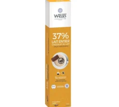 Chocolat au Lait Lait entier 37% - 40 napolitains - MAISON WEISS
