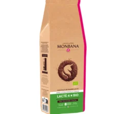 Chocolat Poudre Lacté 4 Étoiles Bio - Vrac 1 kg - MONBANA