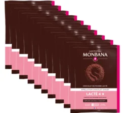 Chocolat Poudre Lacté 4 Étoiles - 100 sachets - MONBANA