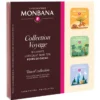 Coffret Collection Voyage Carré Chocolat Noir 78% - 18 napolitains - MONBANA