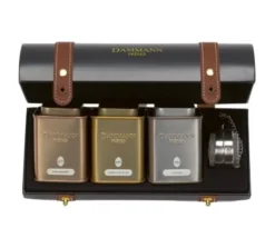 Coffret de Thés Merveilleux - Vrac 3 x 30 g + infuseur - DAMMANN FRÈRES