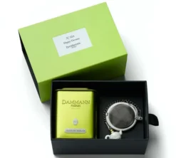 Coffret infusion Happy Dreams - Boîte vrac 50g + boule à thé - DAMMANN FRÈRES