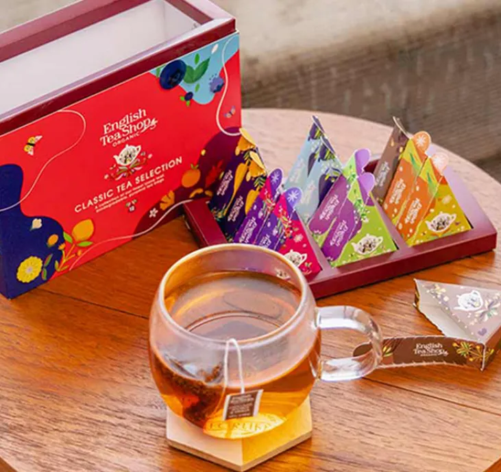 Coffret Prismes Sélection de Thés Bio - 12 sachets - ENGLISH TEA SHOP