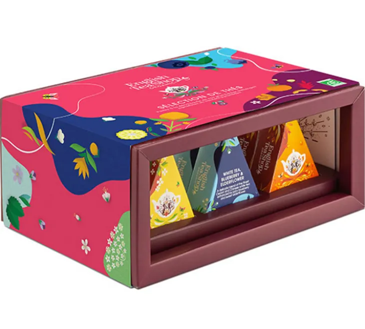 Coffret Prismes Sélection de Thés Bio - 12 sachets - ENGLISH TEA SHOP