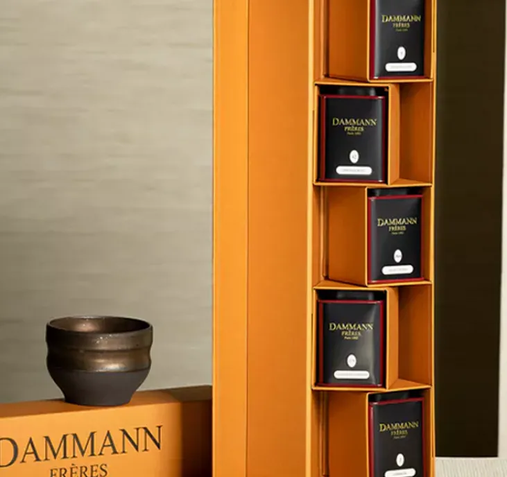 Coffret Thés Atlas - Vrac 5 x 30 g - DAMMANN FRÈRES
