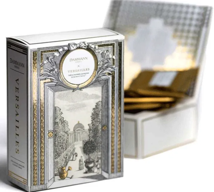 Coffret Thés et Infusions Versailles - 5 x 4 sachets - DAMMANN FRÈRES
