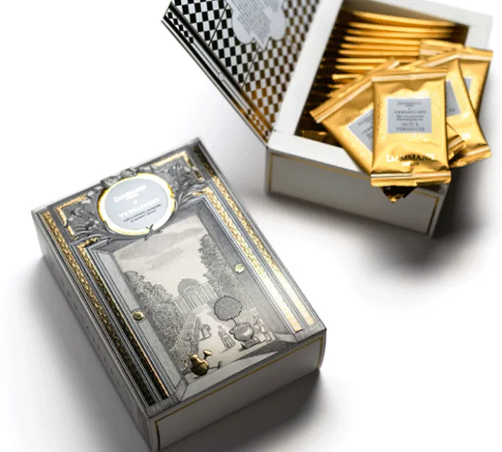 Coffret Thés et Infusions Versailles - 5 x 4 sachets - DAMMANN FRÈRES