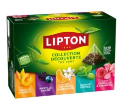 Coffret thés verts Collection Découverte - 50 sachets - LIPTON