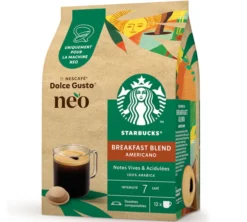 12 Dosettes Dolce Gusto Neo Breakfast Blend Americano Starbucks®