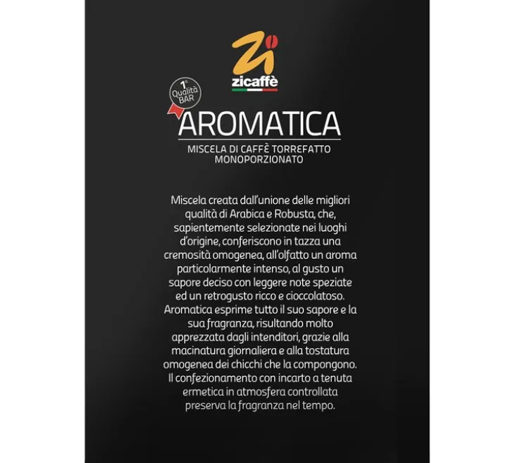 50 dosettes ESE Aromatica - ZICAFFE