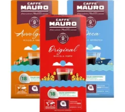 54 dosettes ESE - Dégustation de cafés au caractère intense - CAFFE MAURO