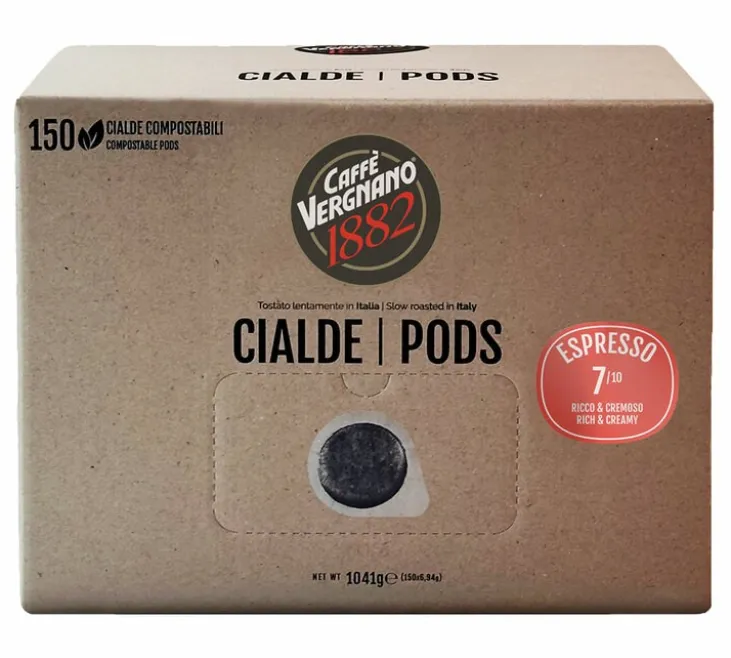 150 dosettes ESE Espresso - CAFFE VERGNANO