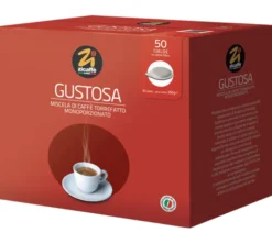 50 dosettes ESE Gustosa - ZICAFFE
